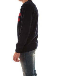 MC2 SAINT BARTH maglia HERON con ricamo VACANZE LOGO 6100 da uomo