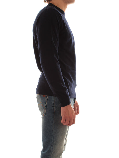 MC2 SAINT BARTH maglia HERON LIGHT EMBRY con ricamo VACANZE LOGO 6141 da uomo