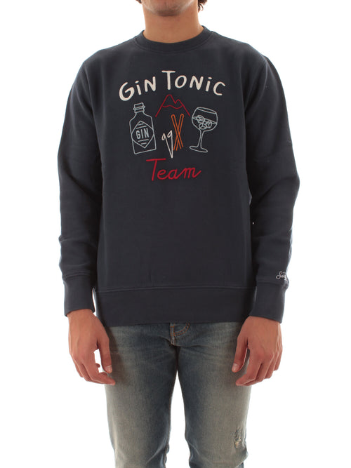 Mc2 Saint Barth SOHO N felpa da uomo GIN TONIC LINE 61 EMB