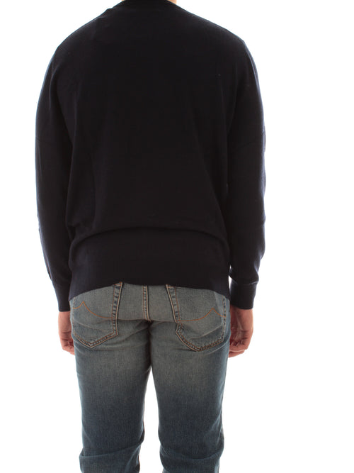 MC2 SAINT BARTH maglia HERON LIGHT EMBRY con ricamo TUTTO BERE 61 da uomo