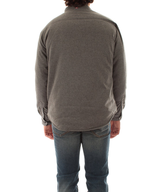 Mc2 Saint Barth CHELT FLANNE giacca camicia da uomo 15M GREY MELANGE