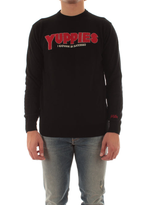 MC2 SAINT BARTH maglia HERON LIGHT con ricamo YUPPIES 00 EMB da uomo