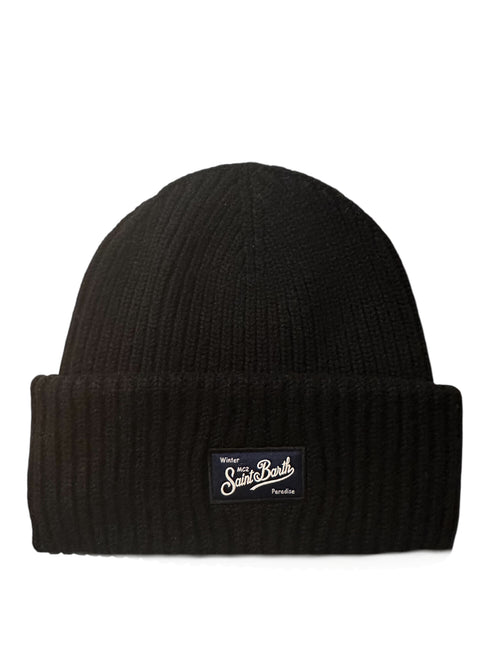 Mc2 Saint Barth Berry cappello in maglia da uomo SBW 00 BLACK