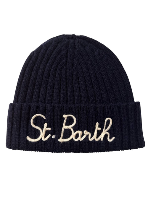 MC2 Saint Barth Wengen berretto con ricamo da uomo SB 6110 EMB