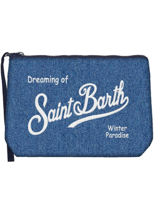 Mc2 Saint Barth ALINE DENIM W pochette in denim da uomo DENIM EMB