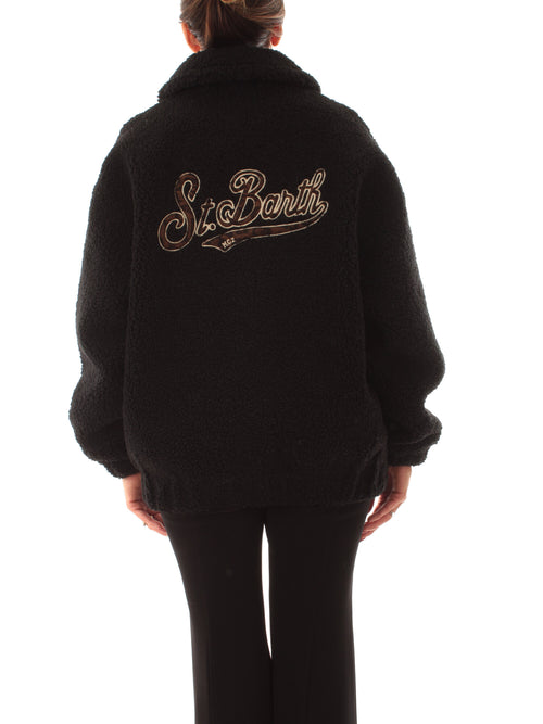 Mc2 Saint Barth JEANNE TEDDY giacca da donna SB PATCH 10