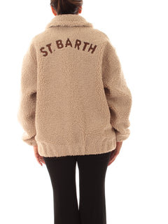 Mc2 Saint Barth JEANNE TEDDY giacca da donna SB CLASSIC LEO 00 PATCH