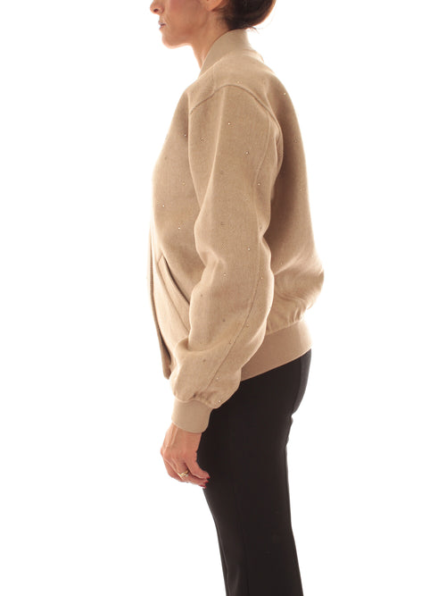 Mc2 Saint Barth ADRIEN DOUBLE giacca da donna HERRINGBONE 11 STRASS