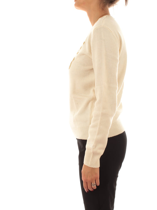 Mc2 Saint Barth New Queen maglia girocollo da donna BOLLICINE ADD 10