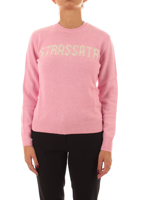 Mc2 Saint Barth New Queen maglia girocollo da donna STRASSATA 23 STRASS