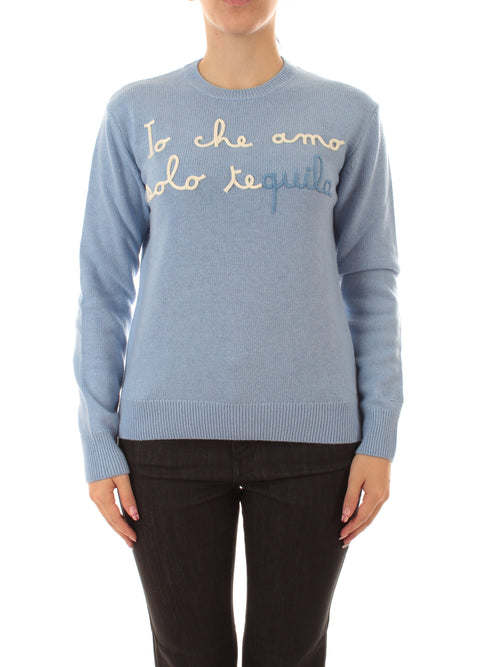 Mc2 Saint Barth New Queen maglia girocollo da donna AMO SOLO TEQUILA 31 EMB