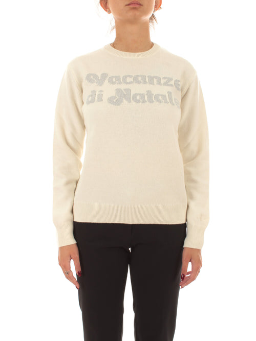 Mc2 Saint Barth New Queen maglia girocollo da donna VACANZE LOGO 10AR