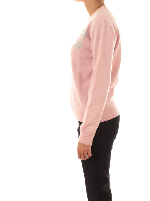 Mc2 Saint Barth New Queen maglia girocollo da donna VACANZE LOGO 21AR