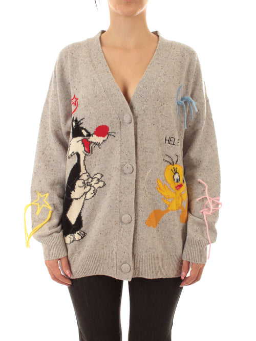 Mc2 Saint Barth Sasi Donegal cardigan da donna SILVESTER HELP 15ML EMB