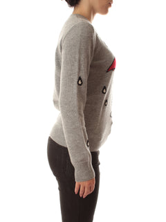 Mc2 Saint Barth New Queen maglia girocollo da donna SNOOPY LOVES RAIN 15ML EMB