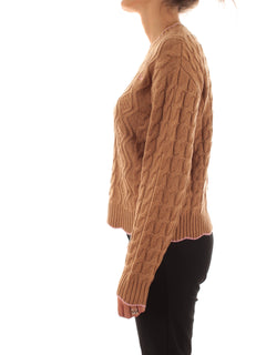 Mc2 Saint Barth GRATTA maglia a trecce da donna ARAN WAVY 1923