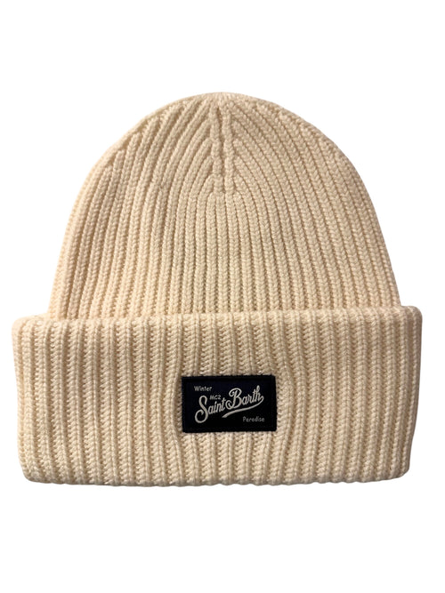 Mc2 Saint Barth Berry W cappello in maglia da donna SBW 10 OFF WHITE