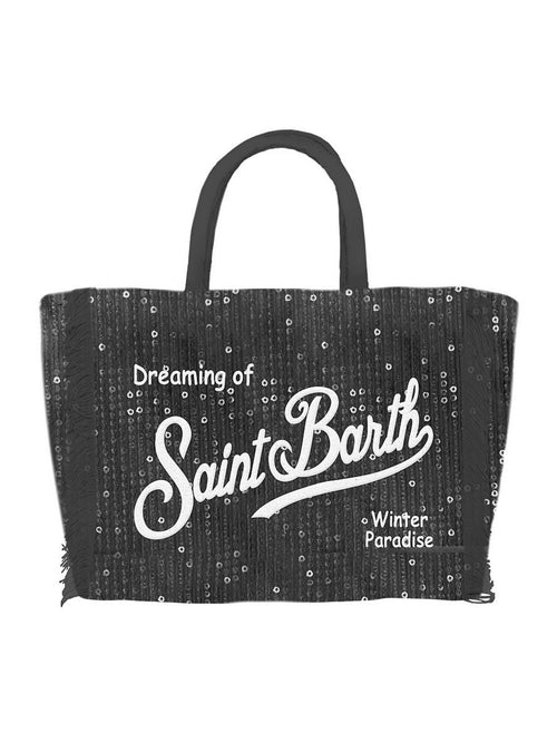 Mc2 Saint Barth Vanity mini velvet borsa da donna con tracolla PAILLETTES 00 EMB