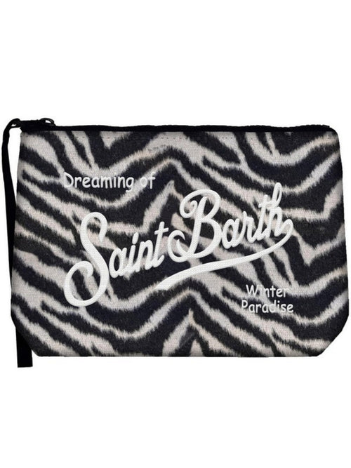 Mc2 Saint Barth Aline Felt pochette da donna ZEBRA 00 EMB