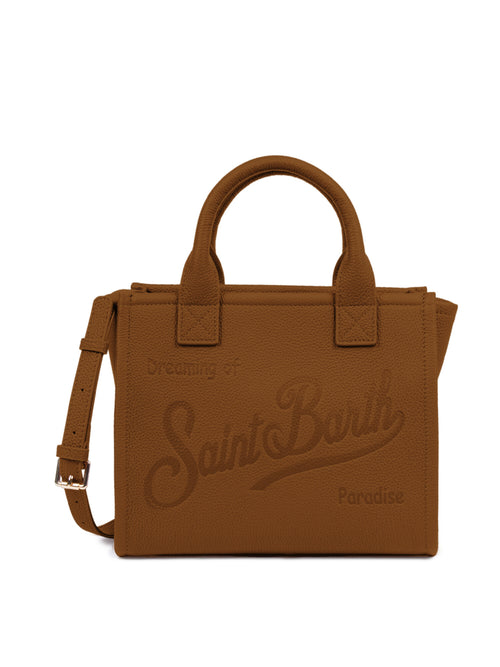 Mc2 Saint Barth VANITY BAG MIDI borsa da donna in pelle GRAIN LEATHER SB 19