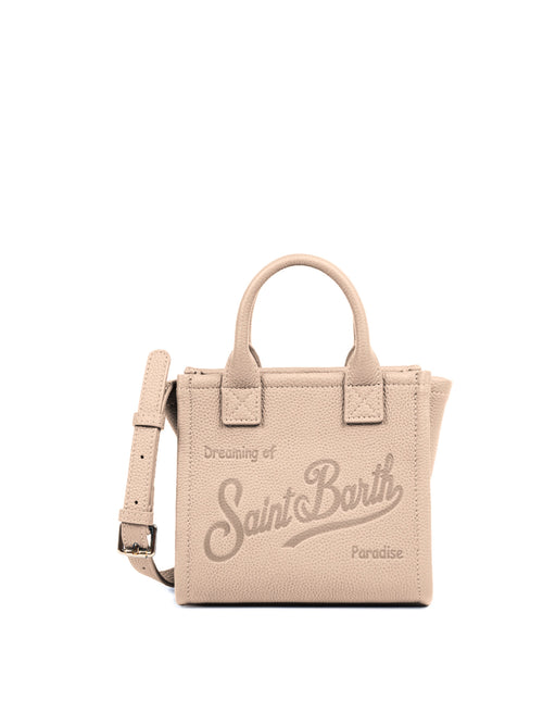 Mc2 Saint Barth VANITY BAG MINI borsa da donna in pelle GRAIN LEATHER SB 10
