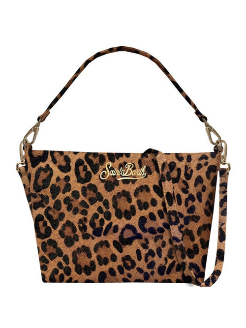 Mc2 Saint Barth Aline Bag pochette in pelle da donna LEO BRUSHED LEATHER 18