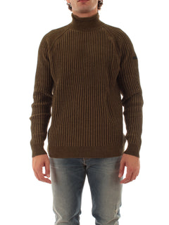 RRD-Roberto Ricci Designs Velvet Rave Turtleneck Knit da uomo light green