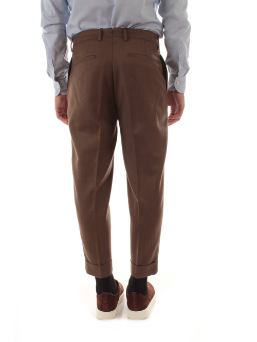 Berwich CHIAIA pantalone da uomo greige