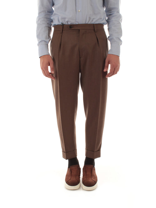 Berwich CHIAIA pantalone da uomo greige