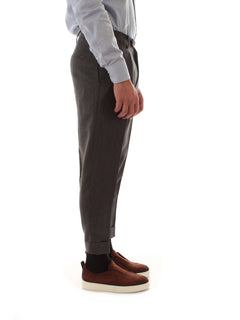 Berwich CHIAIA pantalone da uomo grey