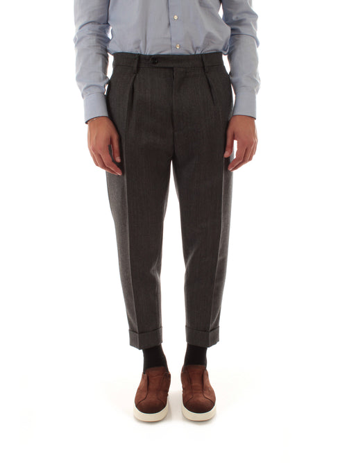 Berwich CHIAIA pantalone da uomo grey