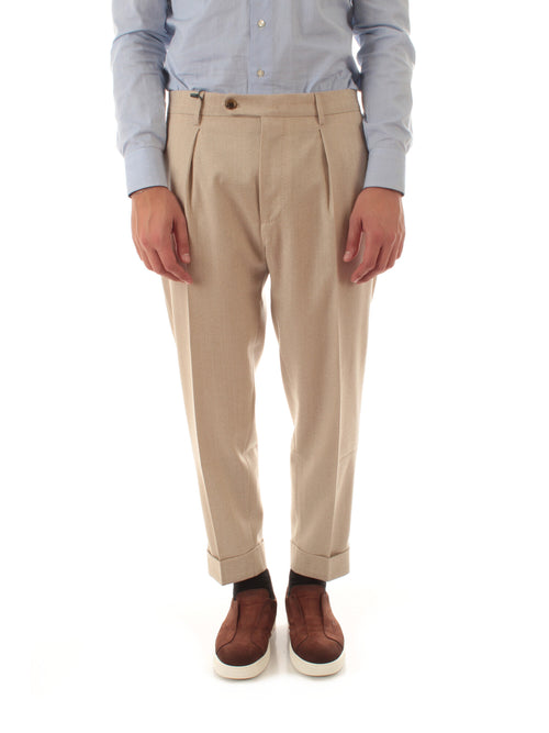 Berwich CHIAIA pantalone grey da chalk