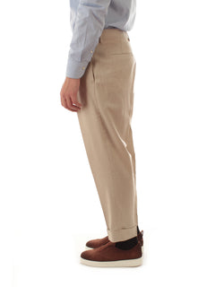 Berwich CHIAIA pantalone grey da chalk