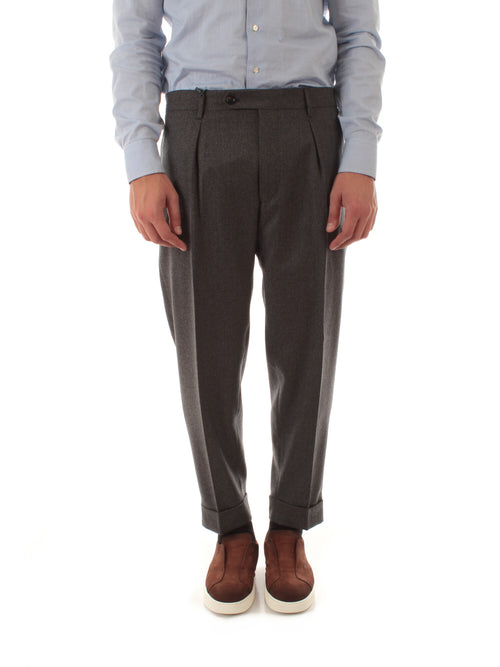 Berwich CHIAIA pantalone grey da uomo