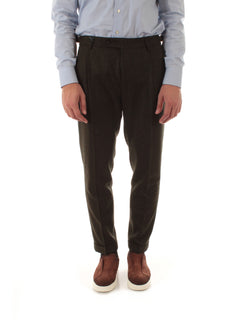 Berwich Retro Merino Wool Herringbone da uomo green