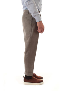 Berwich CHIAIA pantalone da uomo greige