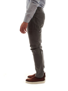 Berwich MORELLO ELAX pantalone ventrepiatto da uomo grey