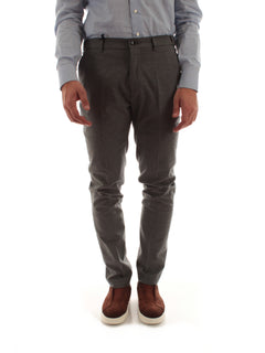 Berwich MORELLO ELAX pantalone ventrepiatto da uomo grey