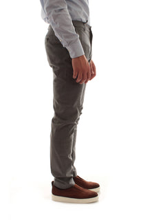 Berwich MORELLO ELAX pantalone ventrepiatto da uomo grey