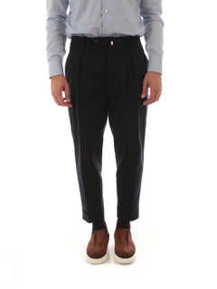 Berwich CHIAIA pantalone da uomo navy