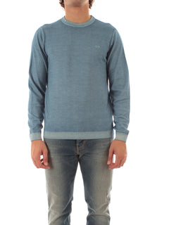 Sun 68 maglia girocollo in lana vintage da uomo bice