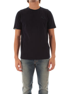 Sun 68 T-shirt in cotone vintage da uomo navy blue