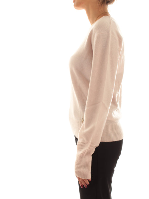 Patrizia Pepe maglia in cashmere da donna peach dust