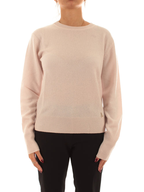 Patrizia Pepe maglia in cashmere da donna peach dust