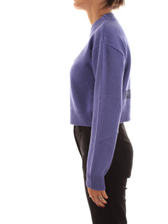 Patrizia Pepe maglia in lana da donna digital violet