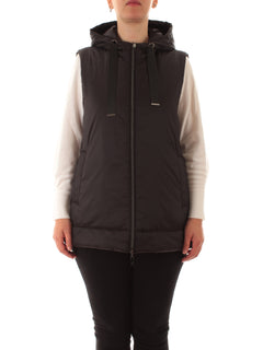 Luisa Viola gilet da donna nero