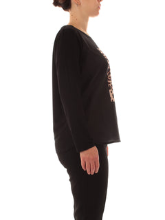 Luisa Viola T-shirt nero da donna