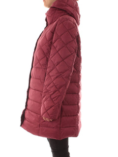 Luisa Viola piumino trapuntato da donna bordeaux