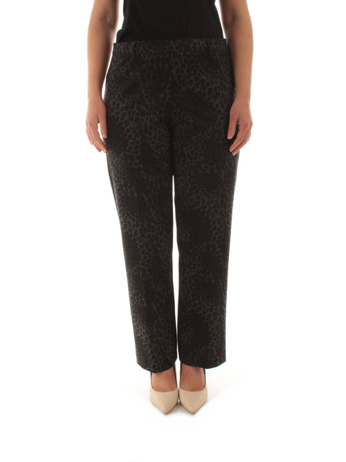 Luisa Viola pantaloni pull on da donna grigio