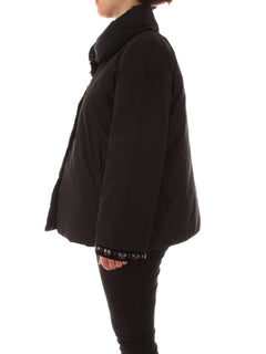 Luisa Viola piumino con castoni da donna nero